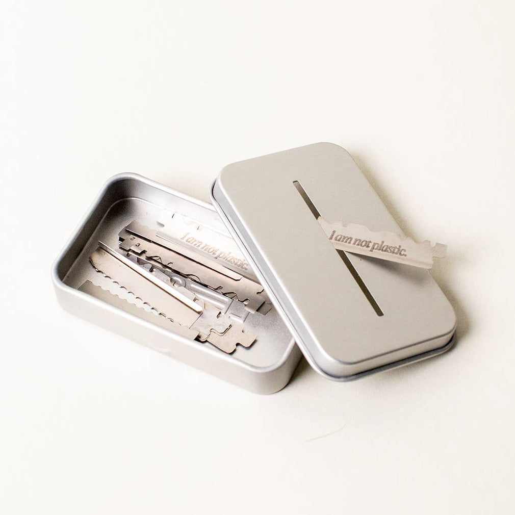 Razor Blade Recycling Tin