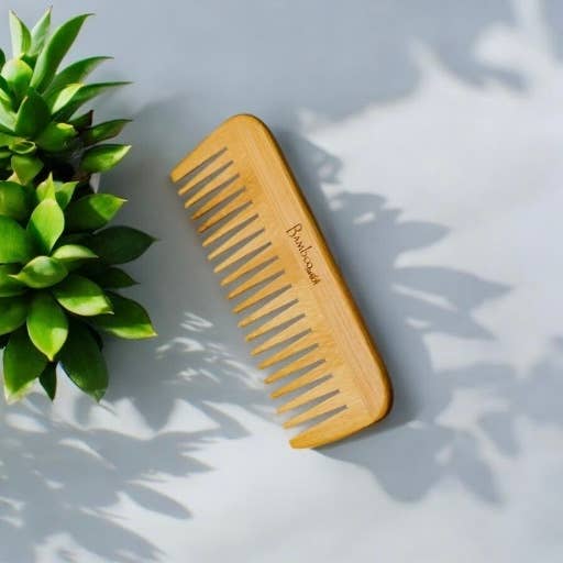 Bamboo Wide Tooth Comb