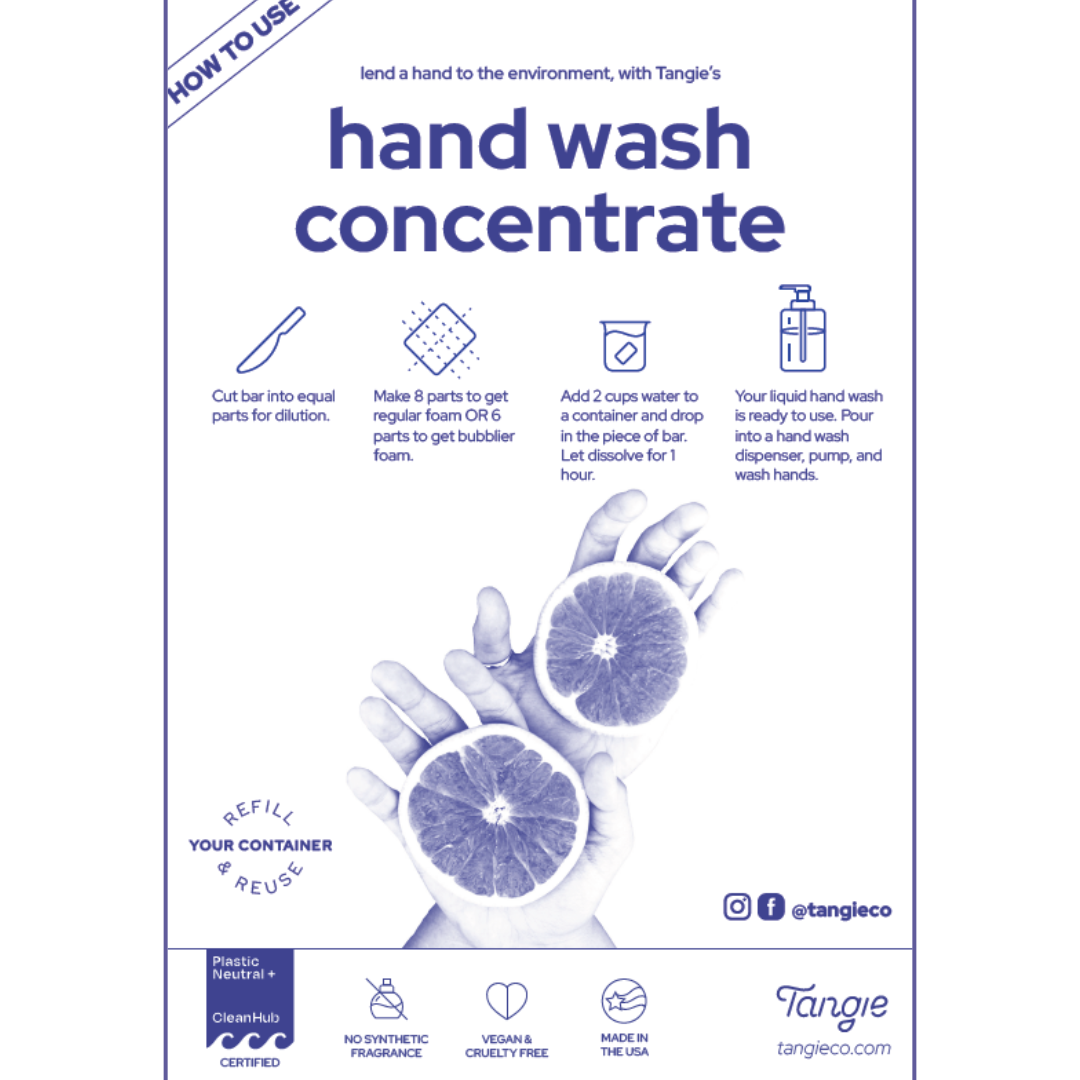Foaming Hand Soap Concentrate Bar