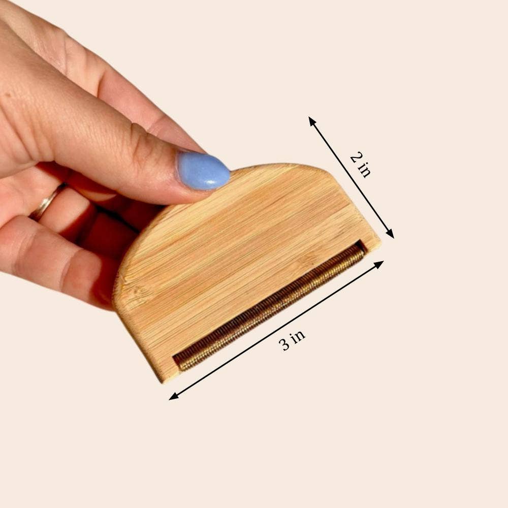 Bamboo Travel Lint Remover