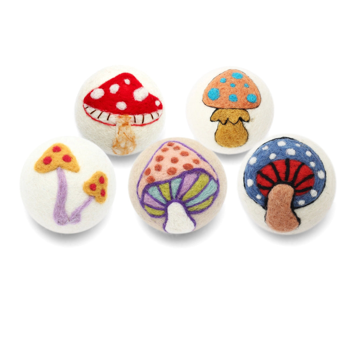 Mushroom Wool Dryer Balls