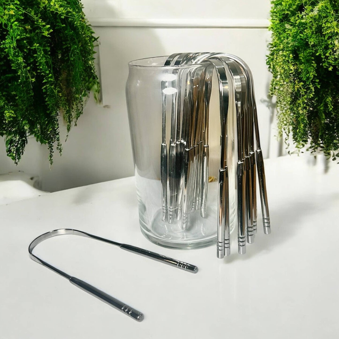 Stainless Steel Tongue Scraper