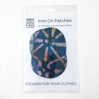 Iron-on Kantha Elbow Patches - Pack of 2