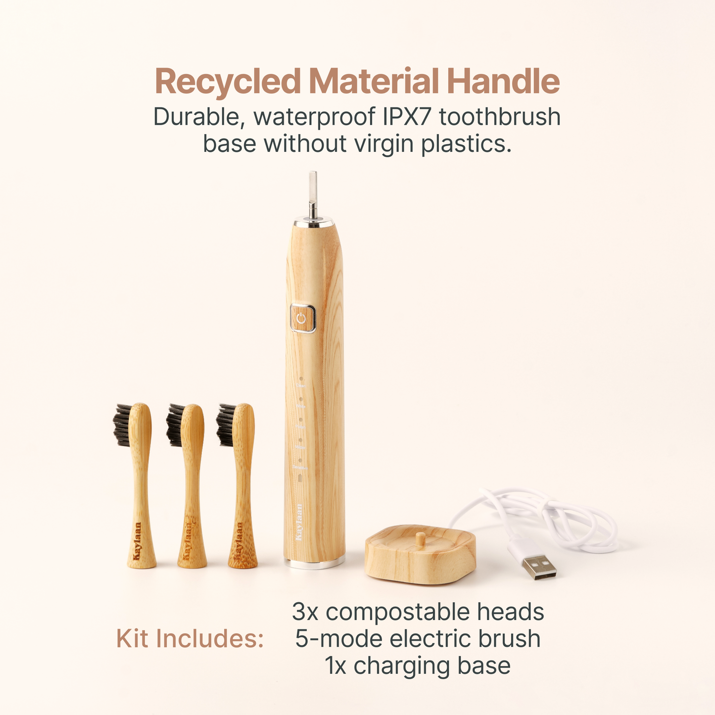 Electric Bamboo Toothbrush
