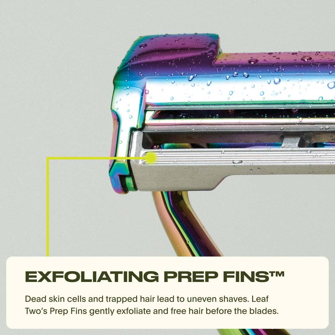 Leaf Two Razor - Multi-Blade, Pivoting Head Safety Razor