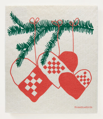 Holiday Swedish Dishcloth