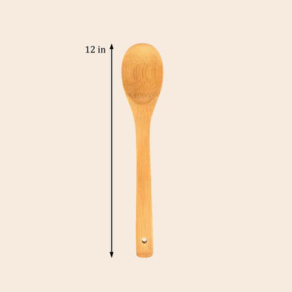 Bamboo Kitchen Utensils - Spoons + Spatulas