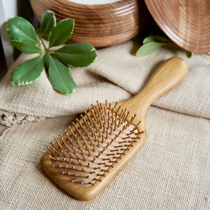 Bamboo Paddle Hairbrush
