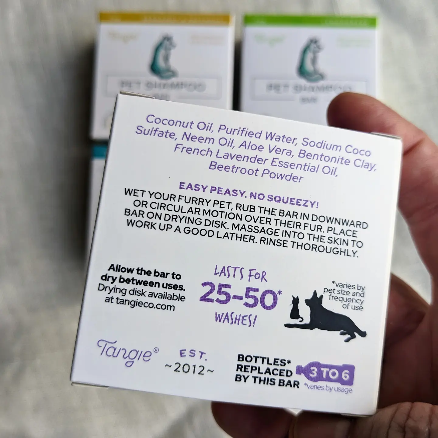 Pet Shampoo Bar