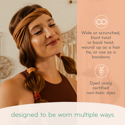 Organic Cotton Twist Headband