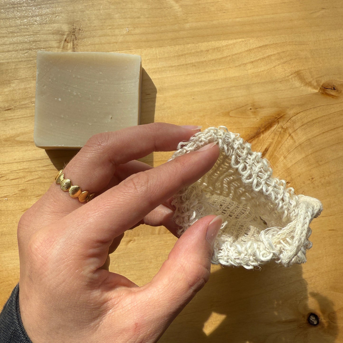 Soap Saver Pouch