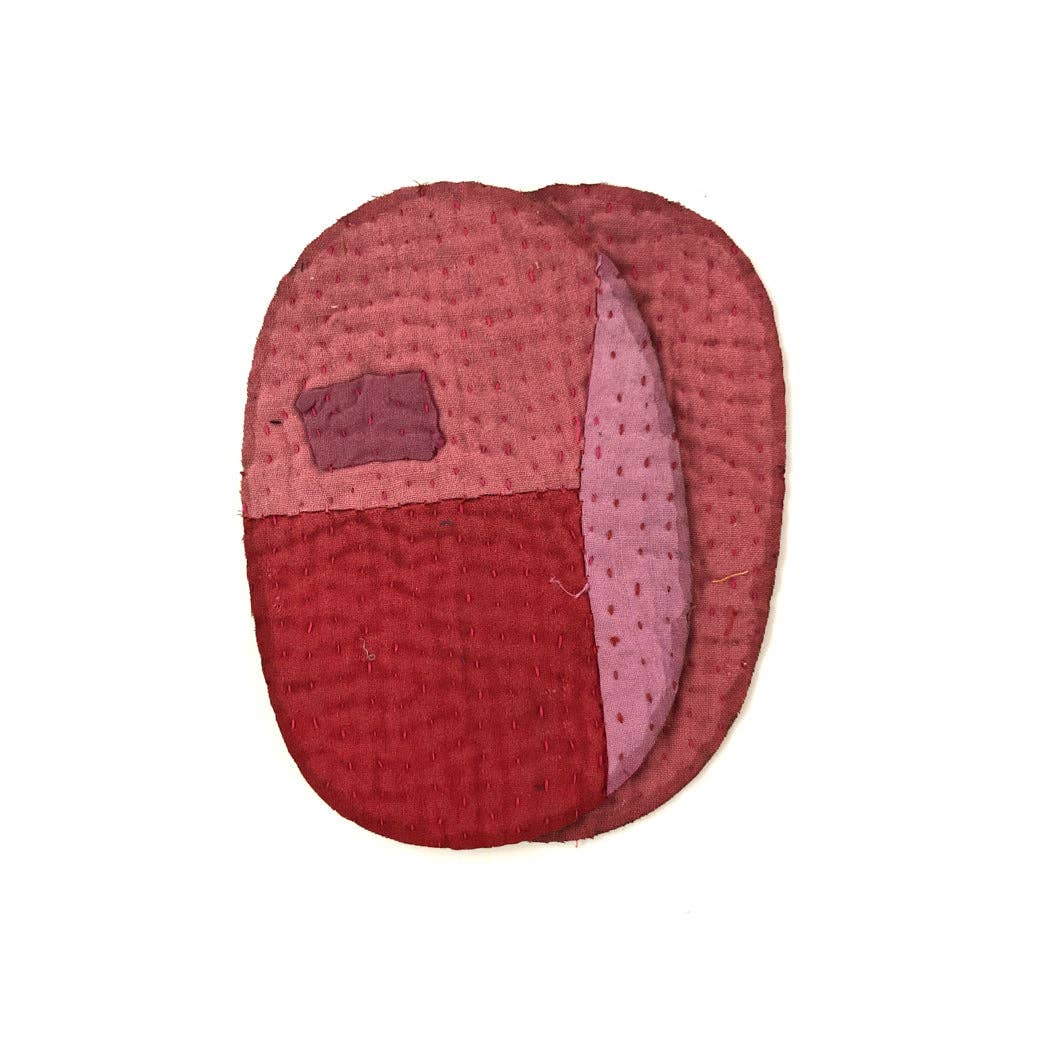 Iron-on Kantha Elbow Patches - Pack of 2